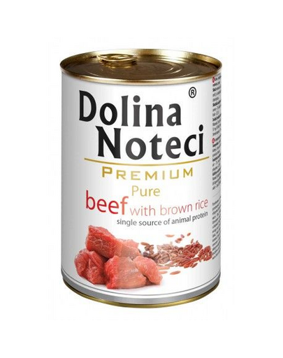 DOLINA NOTECI Premium Pure marhahús rizzsel 0,8 kg
