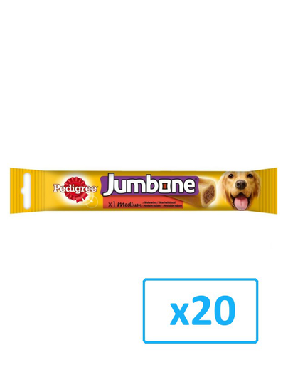 PEDIGREE Jumbone medium Jutalomfalat közepes termetű kutyáknak 100g x20