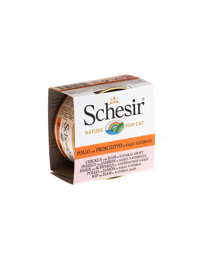 SCHESIR Csirke sonkával saját mártásában 70G