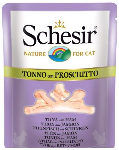 SCHESIR Tonhal sonkával húslevesben 70G