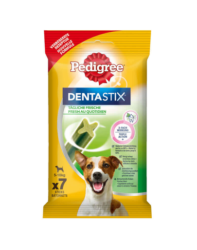 PEDIGREE Jutalomfalat Dentastix fresh 110g, kistestű kutyáknak