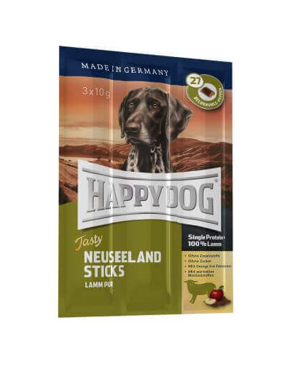 HAPPY DOG Neuseeland Sticks 30 g