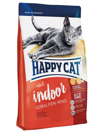 HAPPY CAT Indoor Adult Voralpen-Rind (Alpesi marha) 300 g