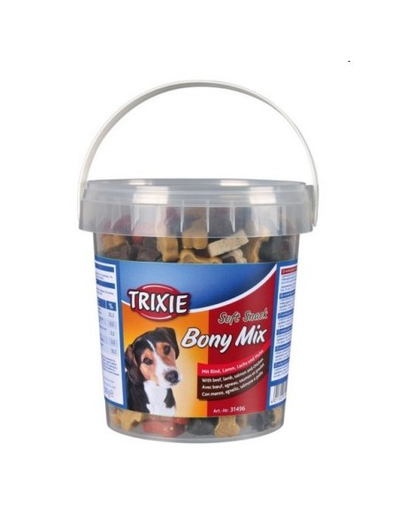 TRIXIE Puha jutalomfalatok kutyáknak kocka mix 500 g