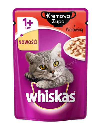 WHISKAS Krémleves marhahússal 85 Gr