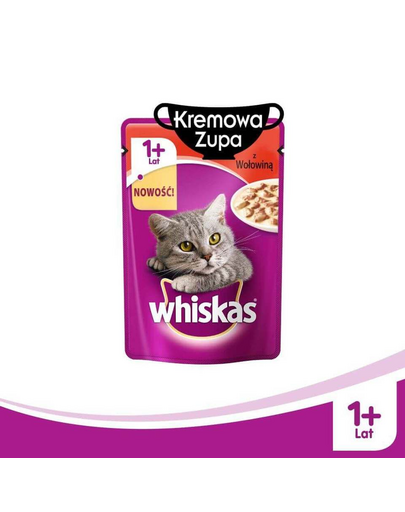 WHISKAS Krémleves marhahússal 85 Gr