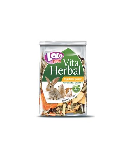 LOLO PETS Zöldséges kert rágcsálóknak 100g