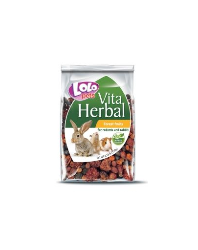 LOLO PETS Erdei gyümölcs rágcsálóknak150G