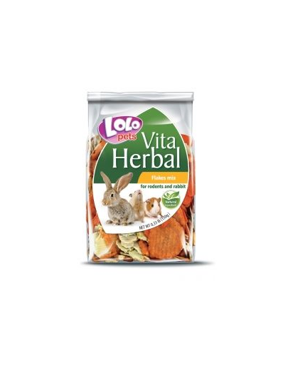 LOLO PETS Pehely keverék rágcsálóknak 150G