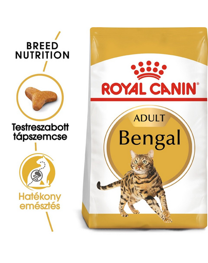 ROYAL CANIN BENGAL ADULT - Bengáli felnőtt macska száraz táp 10 kg