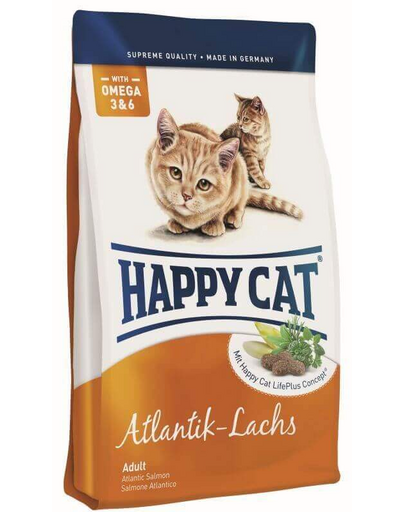 HAPPY CAT Adult Atlantik-Lachs (Atlanti-óceáni lazac) 300 g
