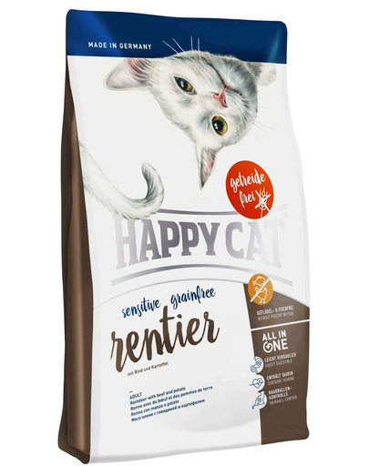 HAPPY CAT Sensitive Grainfree szarvas 300 g