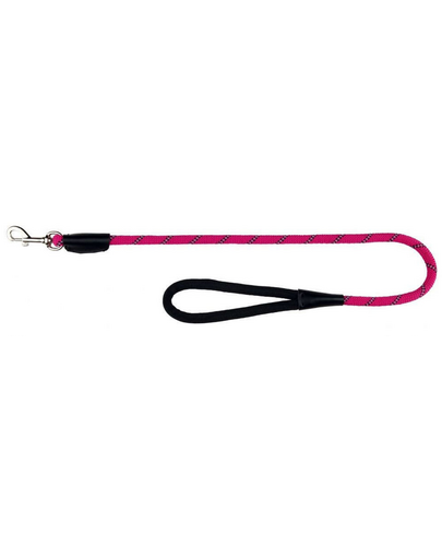 TRIXIE Póráz Sporty Rope, L–XL: 100 M-O 13 mm, fukszia