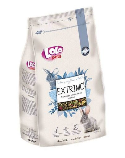 LOLO PETS Extrimo nyúl 750g