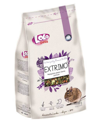LOLO PETS Extrimo degu 750g