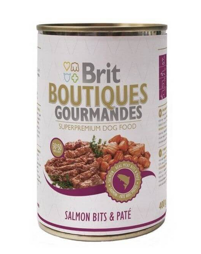 BRIT Salmon bits - pate lazac 400g