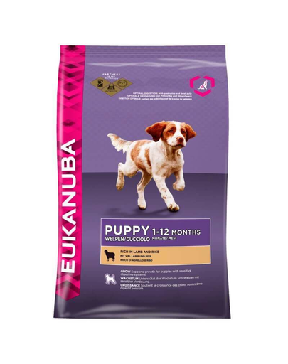 EUKANUBA Puppy All Breeds Lamb - Rice 1 kg