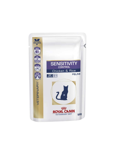 ROYAL CANIN Cat sensitivity control chicken - rice 12 x 100 g
