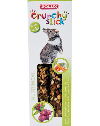 ZOLUX Crunchy Stick nyúl répa-cékla 115 g
