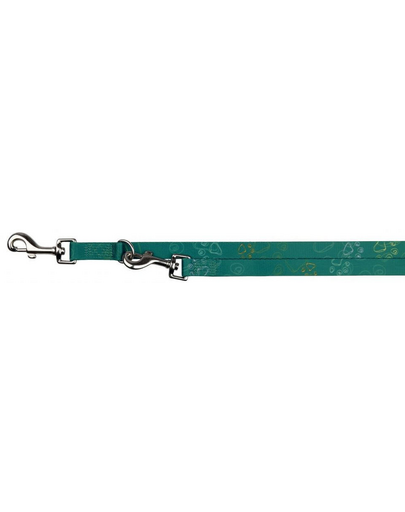 TRIXIE Állítható póráz Jimmy, L–XL: 200 M-25 mm, kék petrol