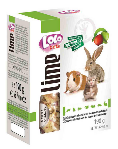 LOLO PETS Kocka rágcsálóknak XL -Natura 190G