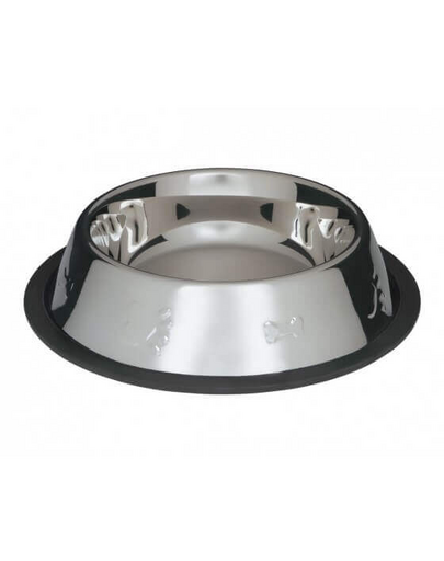 LOLO PETS Nehéz tál szilikonos alátéttel, matt 2,3 L