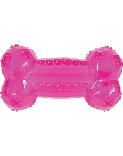 ZOLUX Játék TPR Pop csont 14 cm rózsaszín