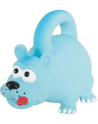 ZOLUX Latex játék fogóval 15 cm kék