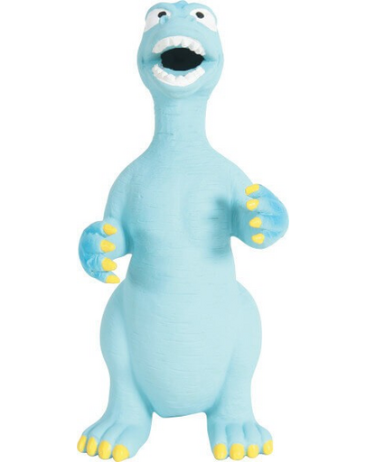 ZOLUX Latex játék Dino 24 cm kék