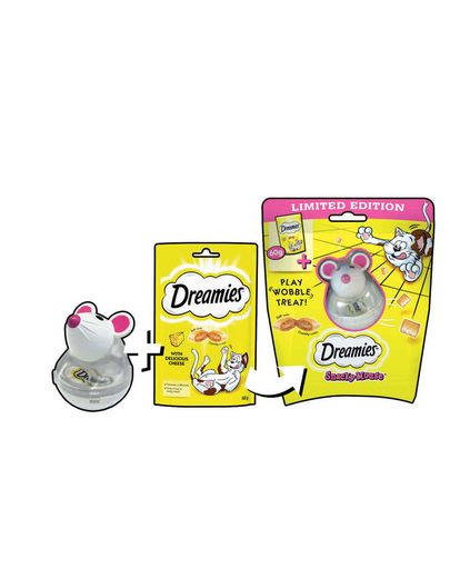 DREAMIES SnackyMouse 3 x 60 g