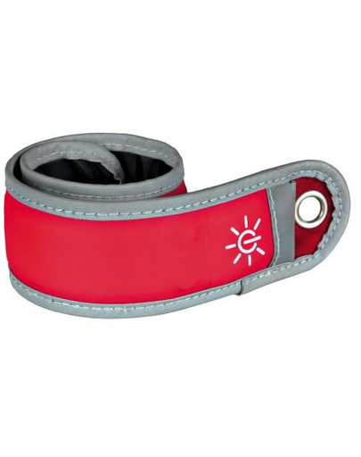 TRIXIE Fényvisszaverő pánt 35 cm, piros