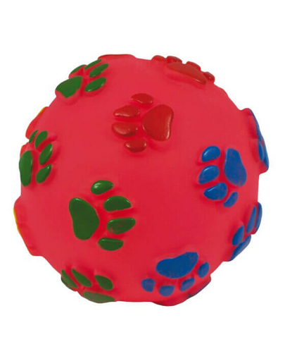 LOLO PETS Gumi labda mancs mintával 12cm
