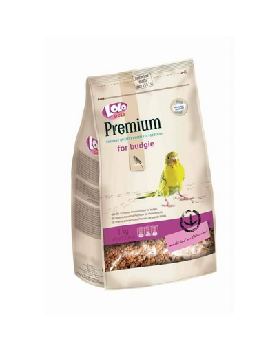 LOLO PETS prémium hullámos papagáj 1 kg