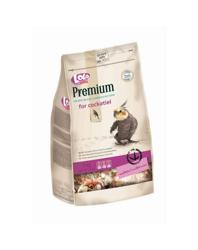 LOLO PETS prémium nimfa papagájnak 1 kg