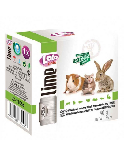 LOLO PETS Kalcium rágcsálóknak természetes