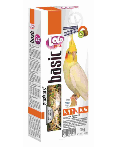 LOLO PETS Smakers nimfa papagájnak -Kivi