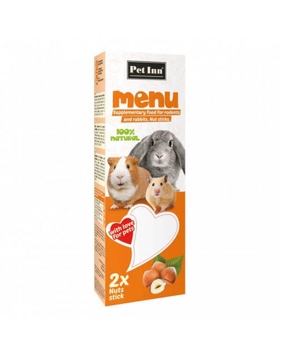 PET INN Menü Diós rudacskák nyulaknak 100g