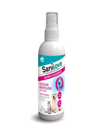 SANILOVE Szag semmlegesítő macskatoalettbe ketrechez 125 ml
