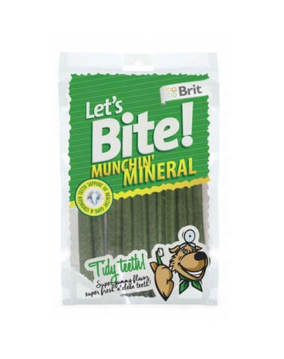 BRIT Lets bite dog munchin mineral 105g