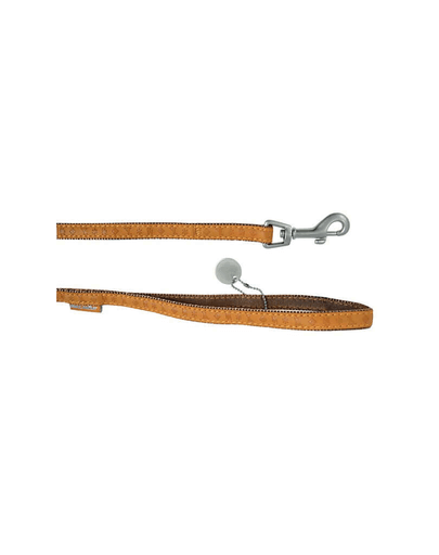 ZOLUX Póráz Mac Leather 10 mm-1,2 m szín narancssárga