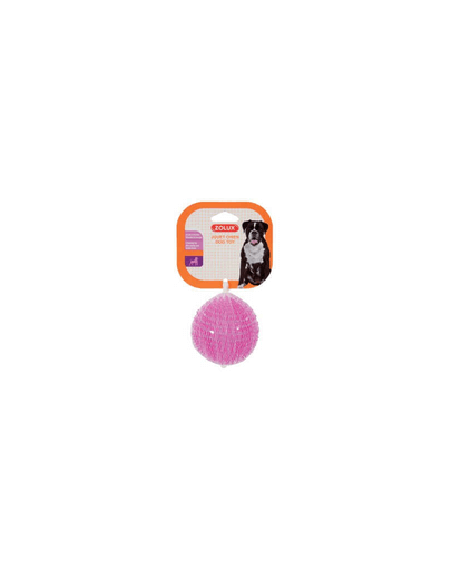 ZOLUX Játék TPR Pop labda tüskékkel 13 cm rózsaszín