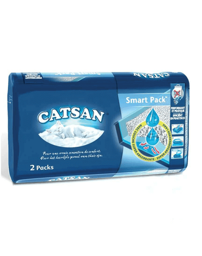 CATSAN Smart Pack alátét alommal macskatoalettbe 2 x 4l
