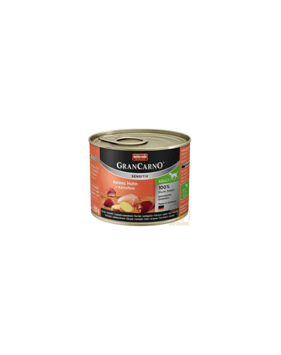 ANIMONDA Grancarno Sensitive Konzerv csirke krumplival 200g