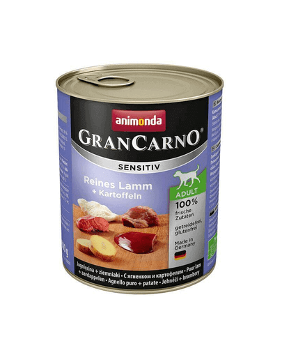 ANIMONDA Grancarno Sensitive bárány krumplival 800 g