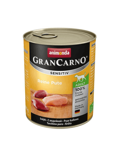 ANIMONDA Grancarno Sensitive Konzerv pulyka 800 g