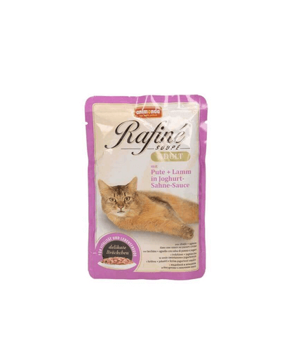ANIMONDA Rafine Soupe pulyka  báránnyal joghurtos-tejfölös mártásban 100 g