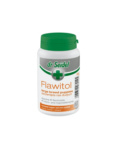 DERMAPHARM Flawitol nagy fajta kölyökkutyáknak 60 tab