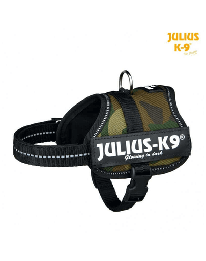 TRIXIE Hám Julius-K9, Kamuflaż, Baby 2-XS–S: 33–45 cm