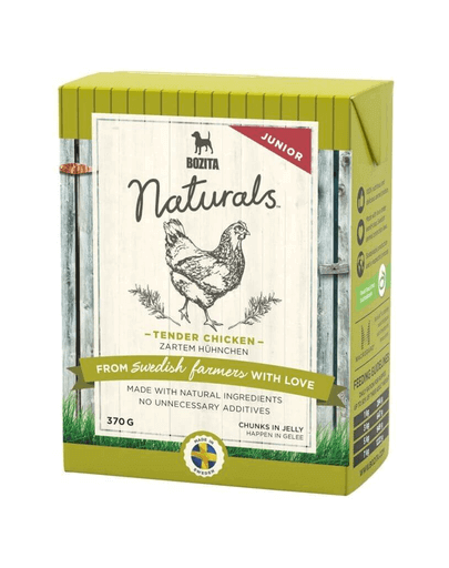 BOZITA Naturals Junior finom csirke 370 g