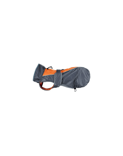 TRIXIE Esőkabát Solid XS: 25 cm szürke-narancssárga